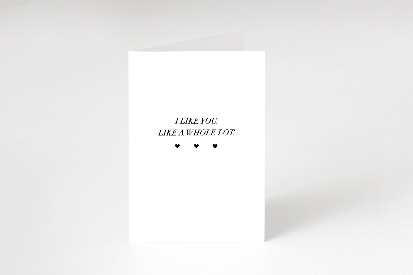 I like you,Like a whole lot,Anniversary card,Card for boyfriend,Card for girlfriend,Card for him,Card for her,Love card,Valentines day card