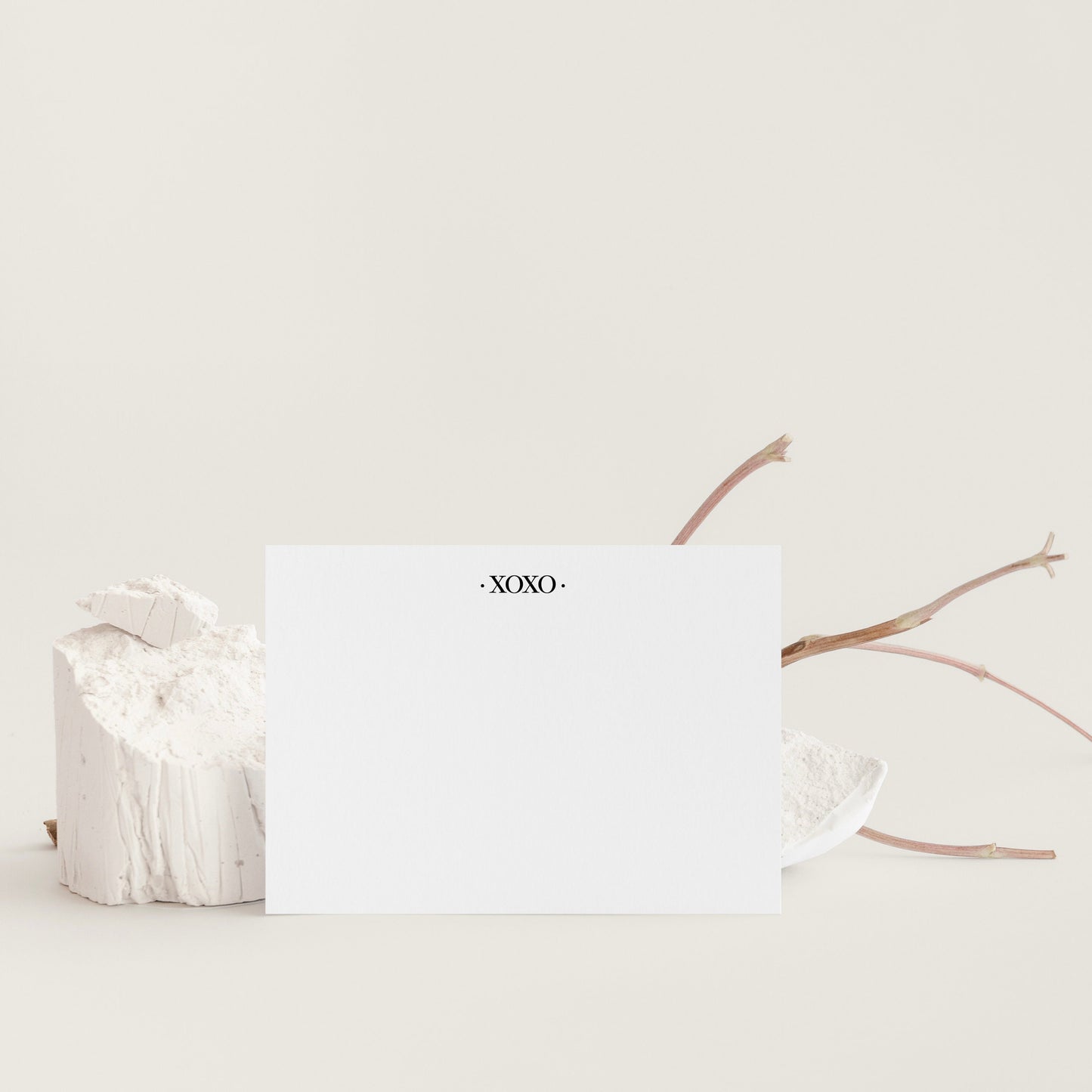 Xoxo notecards,Stationery notecards,Just because notecards,Notecards with envelopes,Modern stationery set,Thinking of you