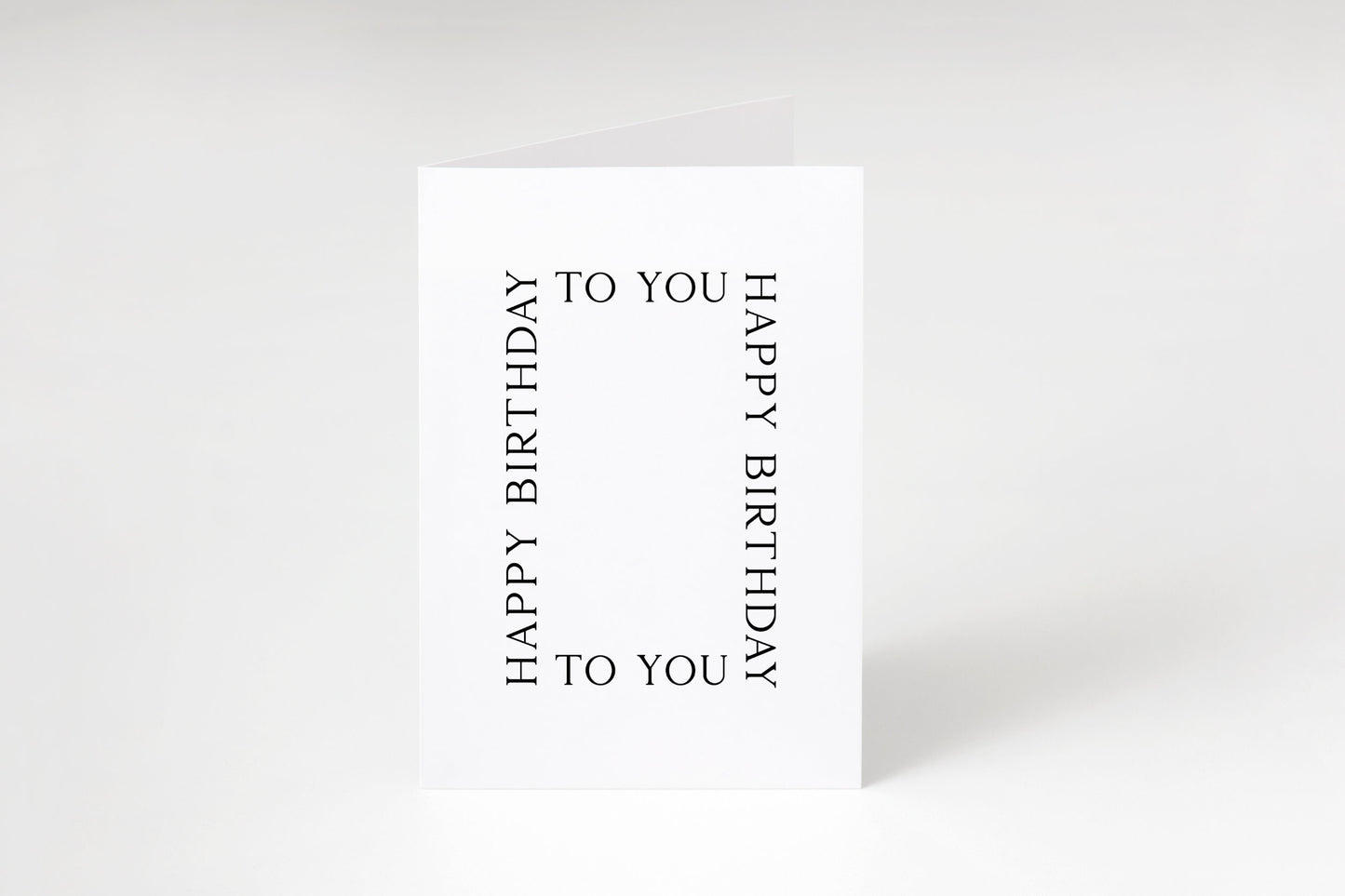 Happy birthday to you luxury card,Birthday card,Happy Birthday,Minimalist birthday card,Card for friend,Gender neutral card,Simple card