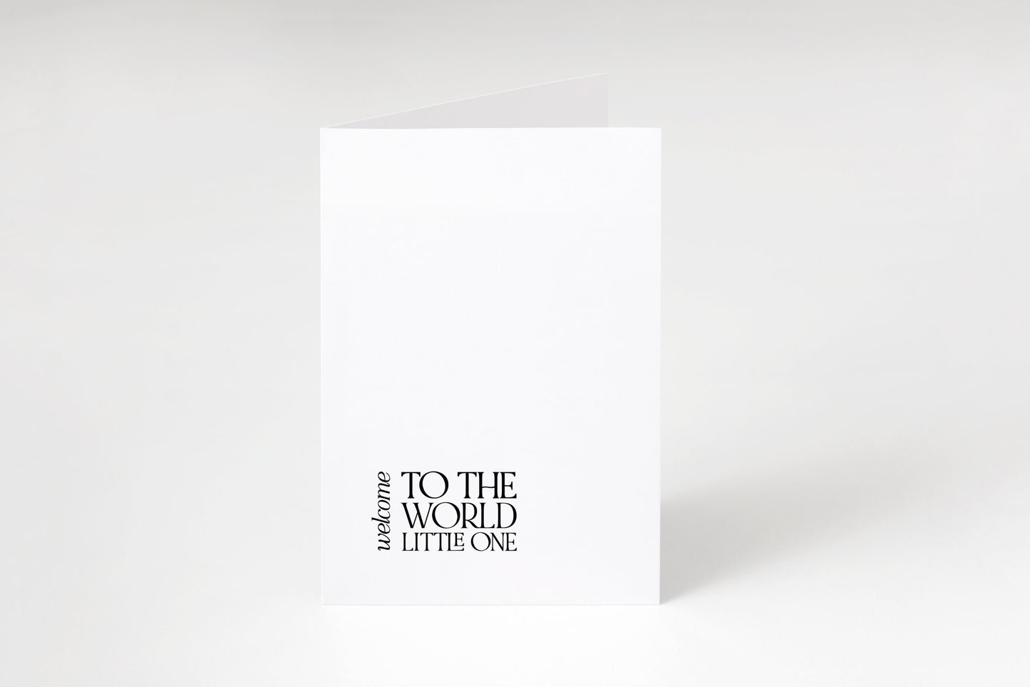 Welcome to the world, New baby card,Little one, Baby shower card,Baby congratulations card,Baby card,Gender neutral,Baby greeting car