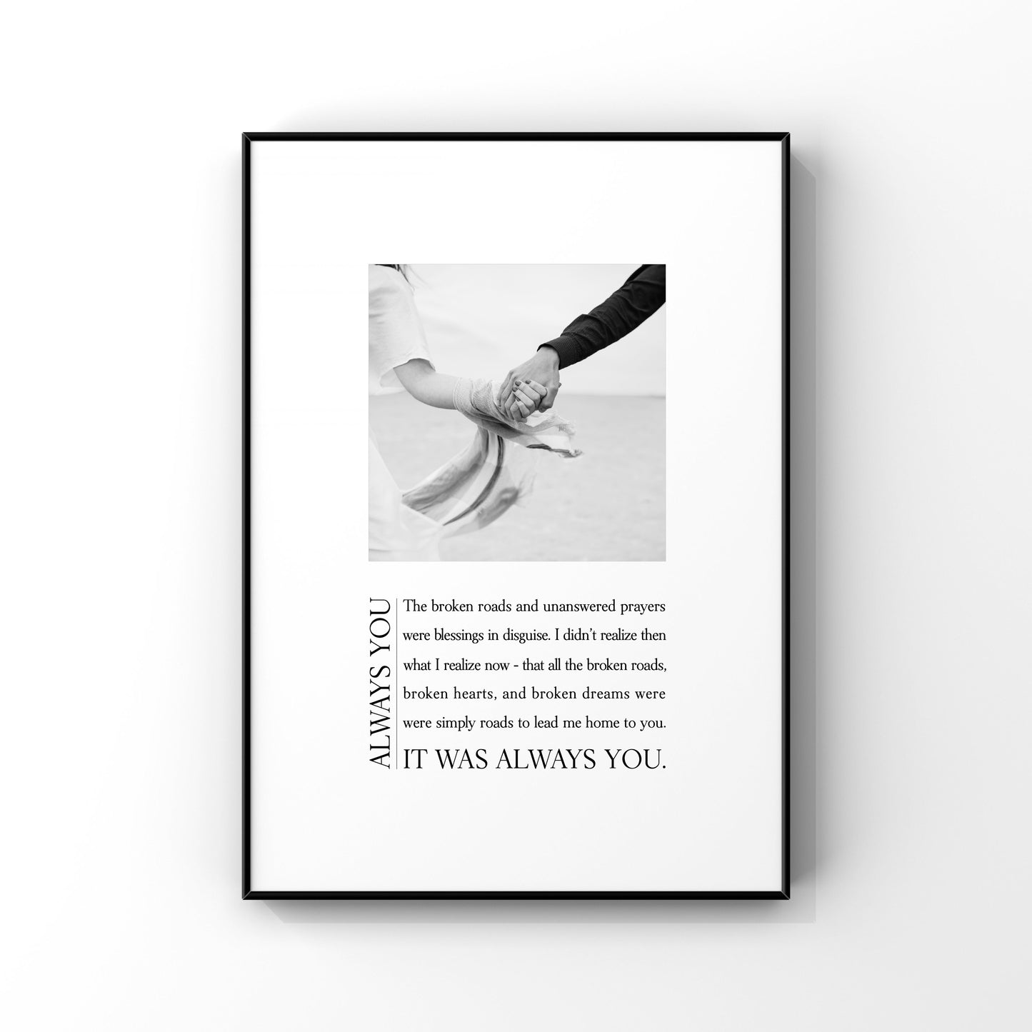 Custom always you definition print