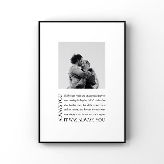 Custom always you definition print