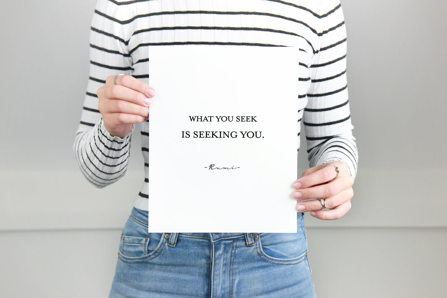 What you seek is seeking you,Rumi quote,Inspirational quote,Wall Art,Inspirational print,Wall decor,Positive affirmations,Motivational saying