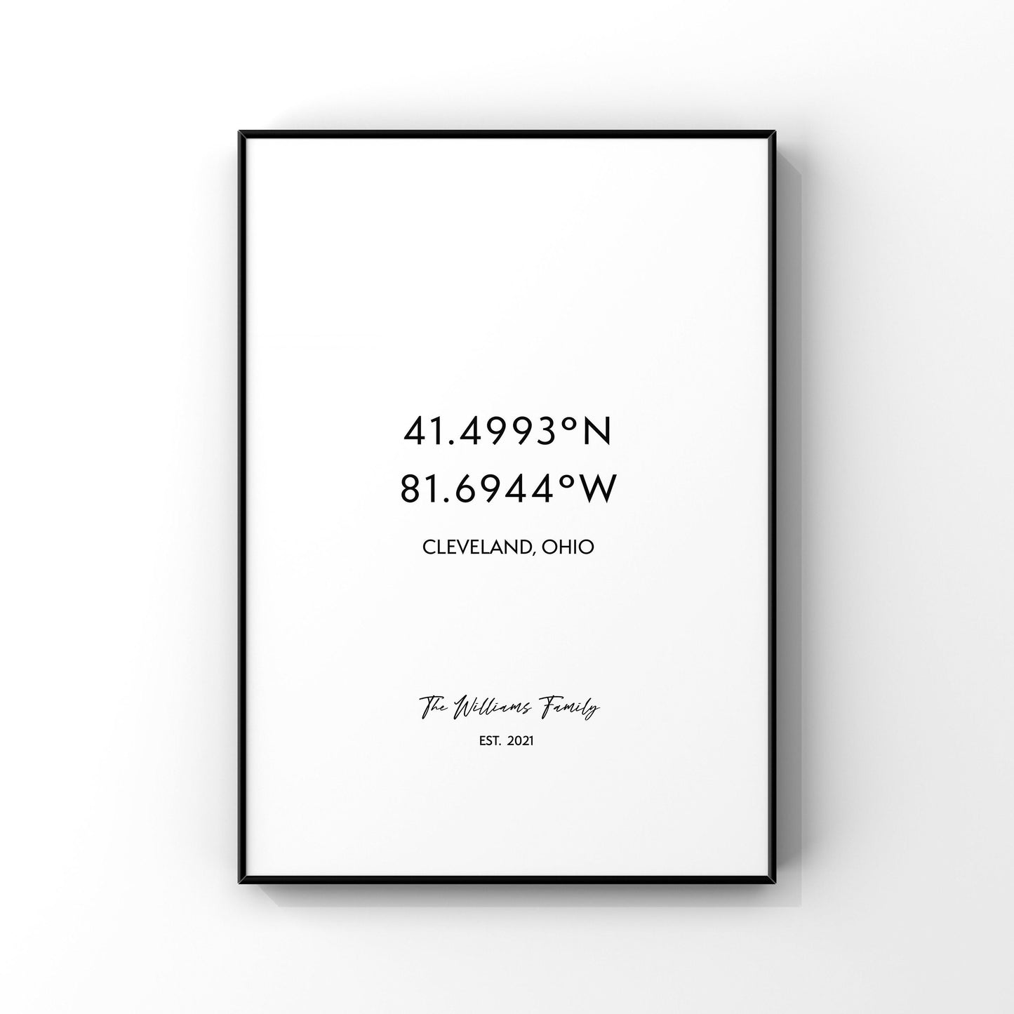 Custom latitude longitude print,GPS coordinates,Personalized GPS print,Housewarming gift,GPS coordinates custom art,Minimalist gps print