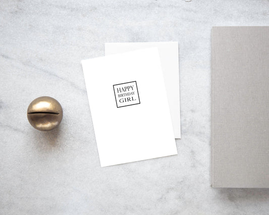 Happy birthday girl,Birthday card,Happy Birthday,Card for friend,Card for her,Card for best friend,Card for sister,Sister birthday