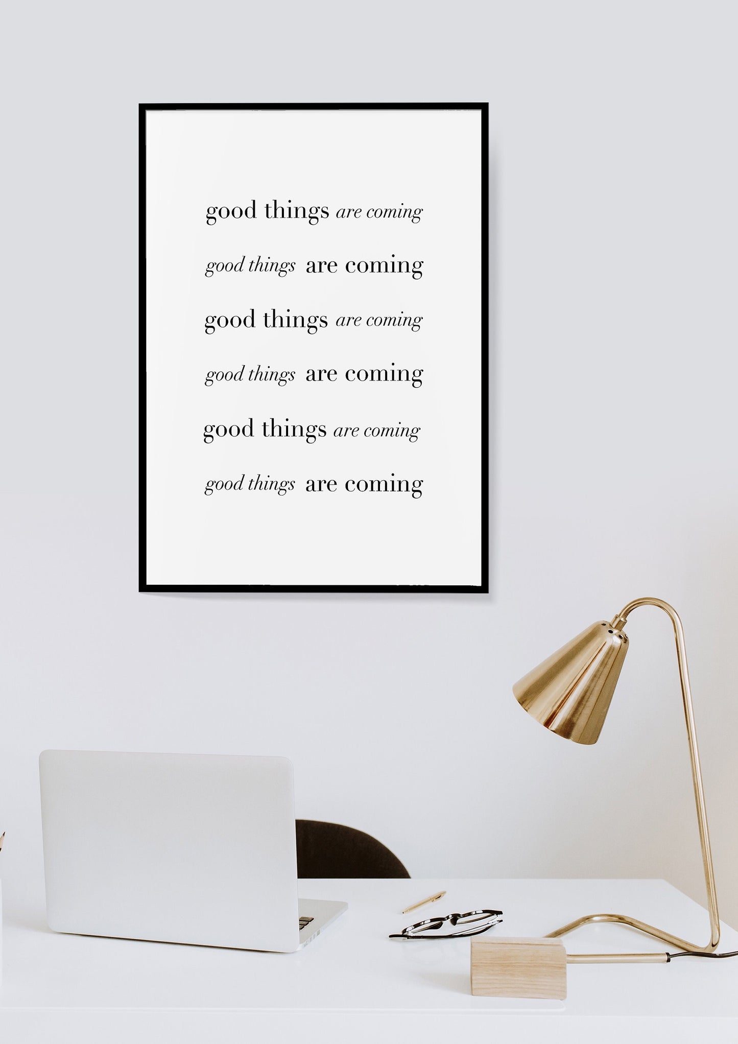 Good things are coming,Inspirational quote print,Motivational quote,Encouragement gift,Hippie print,Retro wall art,Boho print,Good vibes