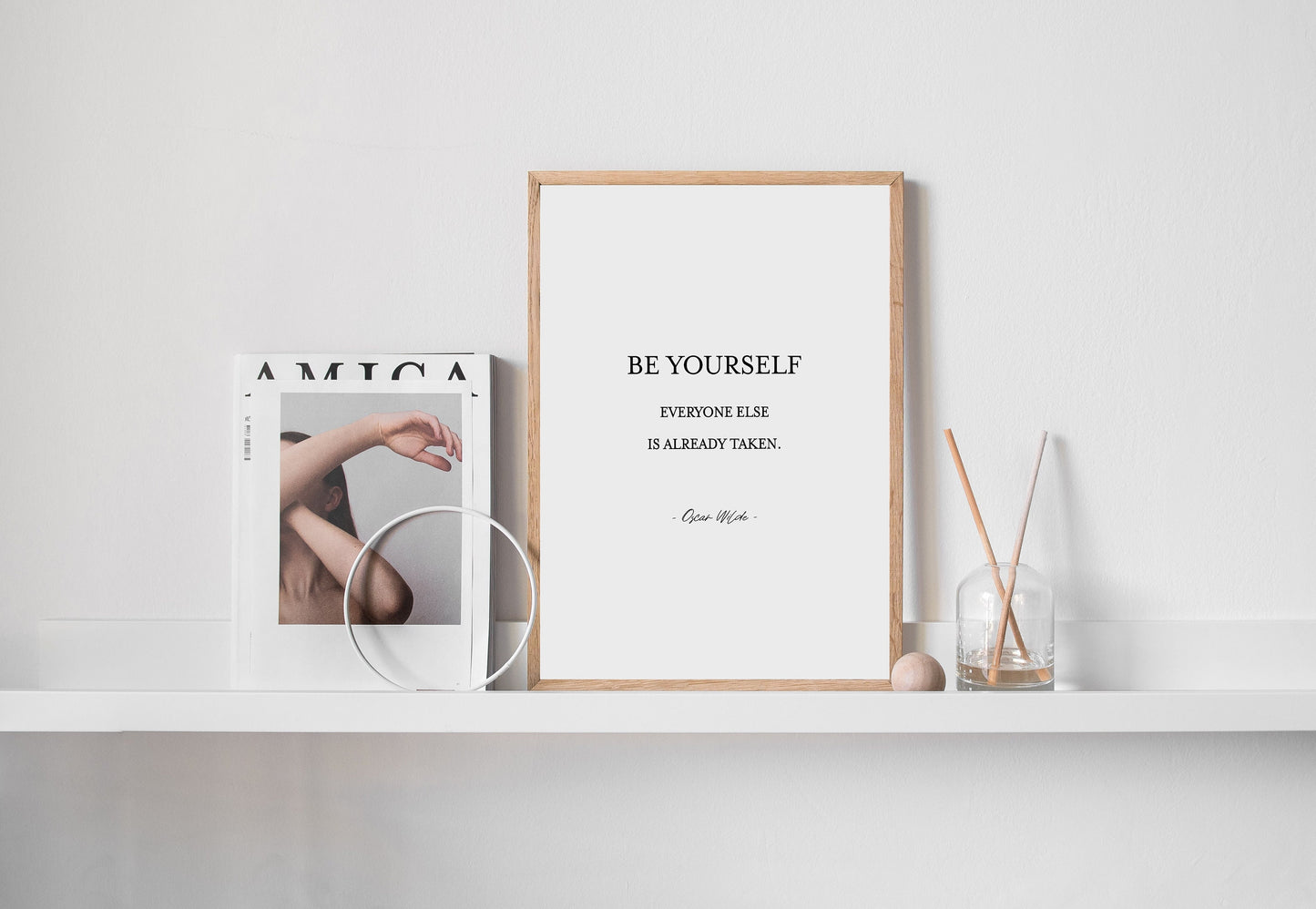 Be yourself everyone else is already taken,Oscar Wilde quote,Inspirational quote print,Classroom decor,Office decor,Motivational quote