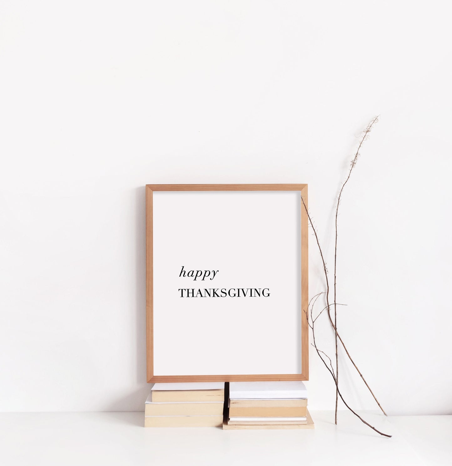 Happy Thanksgiving, Thanksgiving print, Thanksgiving wall art,Thanksgiving home decor,Thanksgiving typography print,Thanksgiving decorations