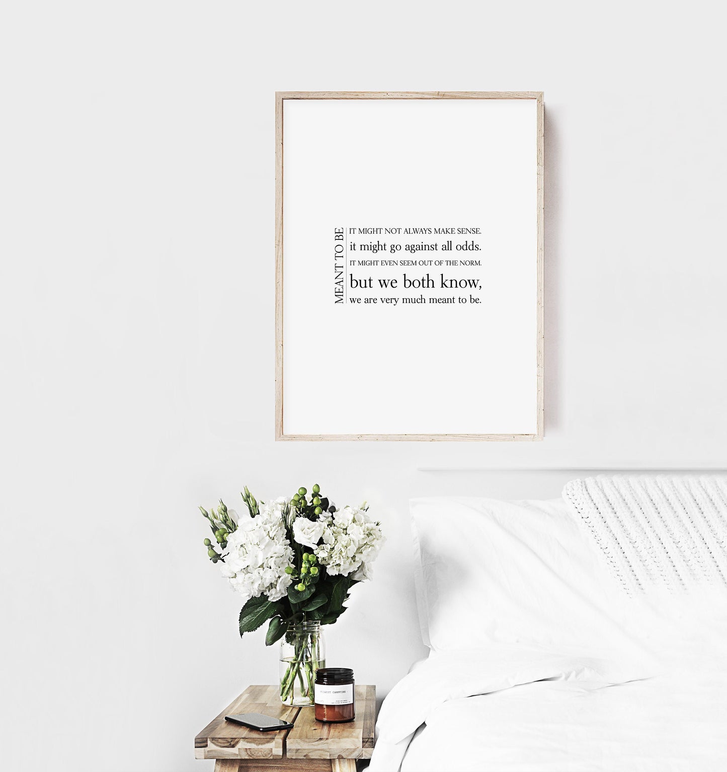 Meant to be,Meant to be definition,Meant to be definition print,Anniversary gift,Gift for spouse,Gift for girlfriend,Gift for boyfriend