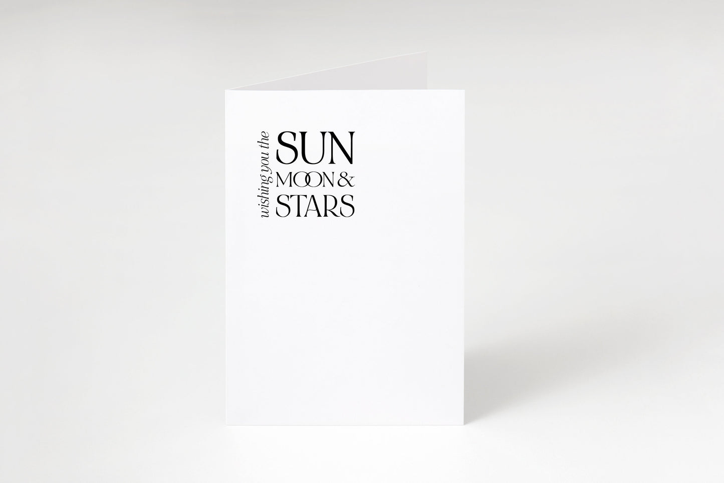 Wishing you the sun moon and stars,Happy birthday card,Birthday card,Happy Birthday,Minimalist birthday card,Card for friend,Birthday wishes